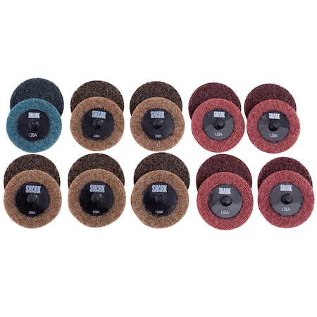 Shark Industries 2-in. Surface Prep Assortment Pkg, 20PK 6200